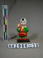 藏品(鈴鼓男玩偶)的圖片